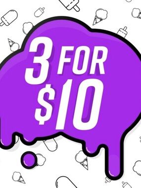 3 for $10 choose anything with the 3/10 on post!!